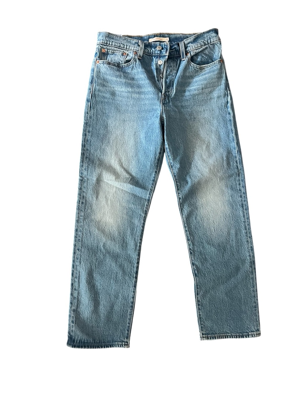 Levi's Premium Wedgie Straight Button Fly High Rise Jeans - Size 29